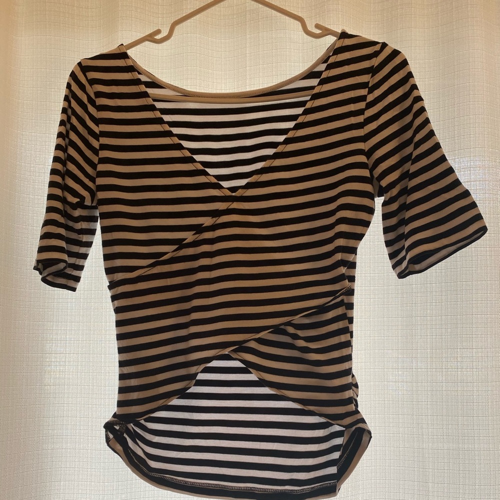 GUESS cross back stripe